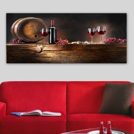Wallity Lienzo Decorativo Multicolor 50 x 120 cm